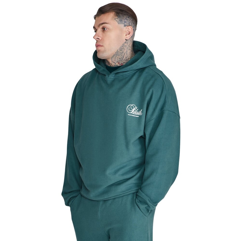 

Худи Siksilk Graphic, зеленый, Синий, Худи Siksilk Graphic, зеленый