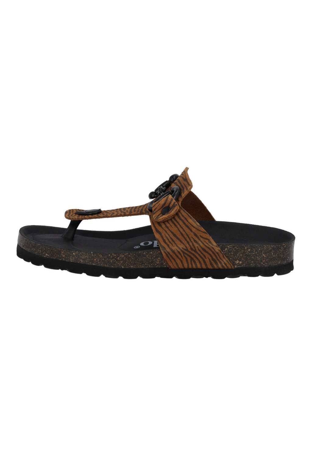 Сандалии с Т-образной застежкой KOS ZEBRA - Pool shoes Palado, коричневый