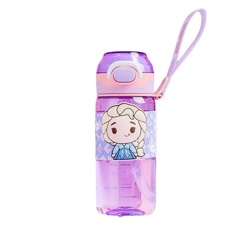 

Кружка с соломинкой летняя, мужская и женская, для студентов 530 мл Disney, фиолетовый