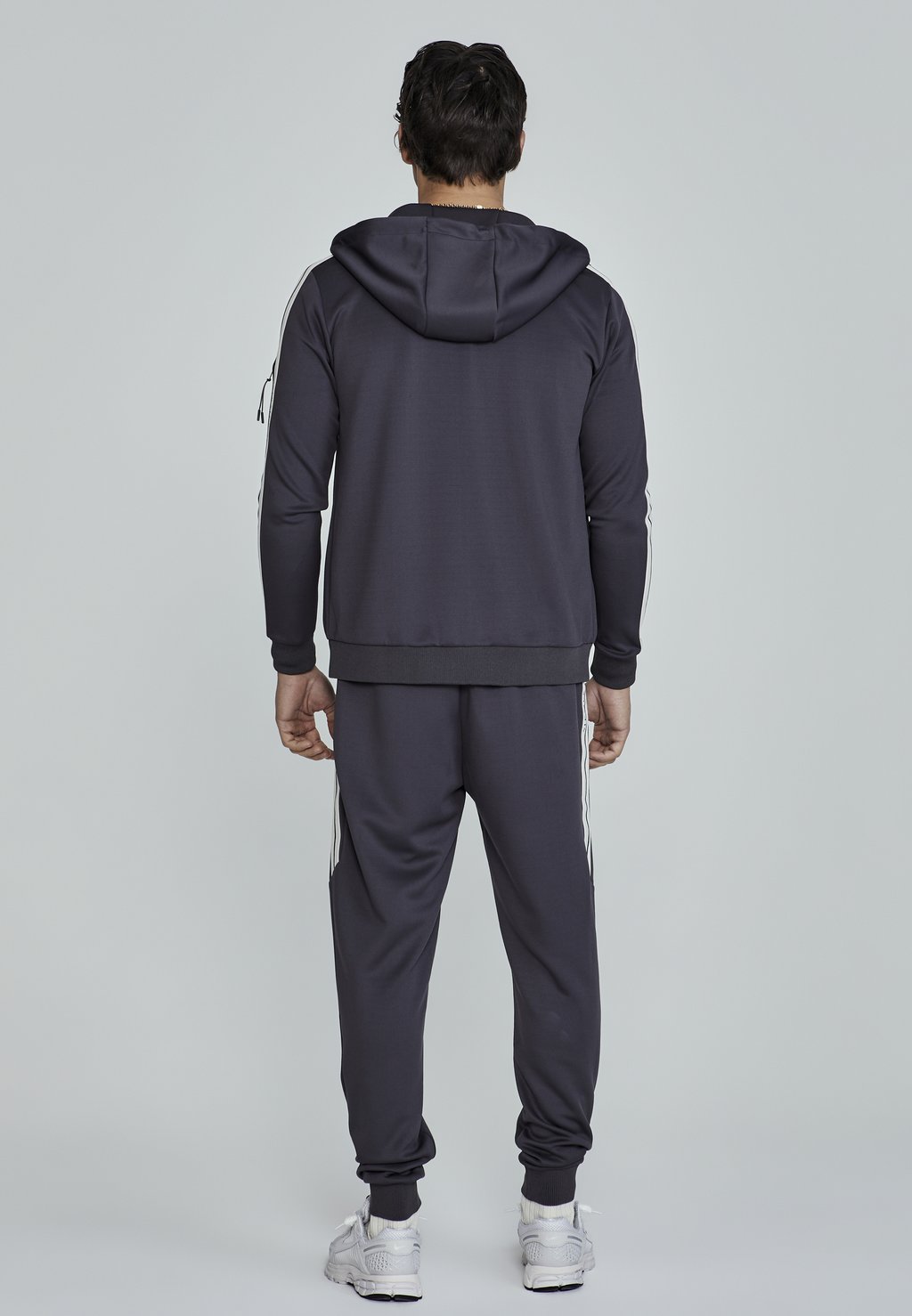 

Толстовка на молнии SIKSILK, серый