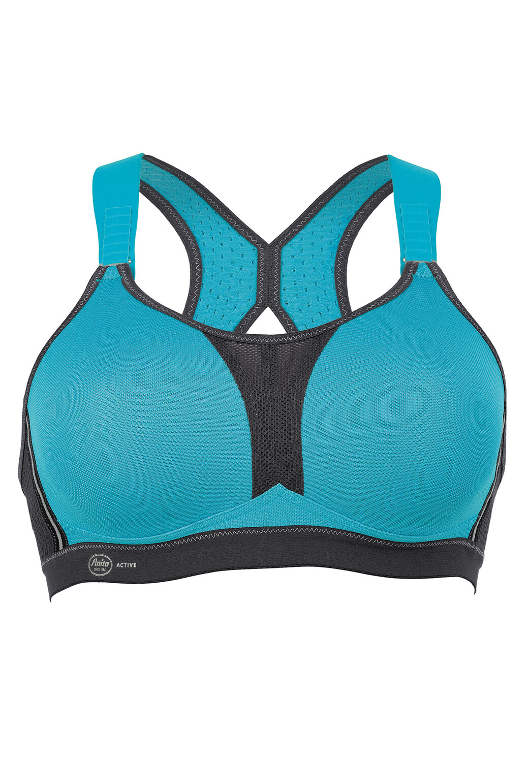 

Бюстгальтер Anita Sport BH dynamiX star Racerback, цвет Peacock Anthrazit