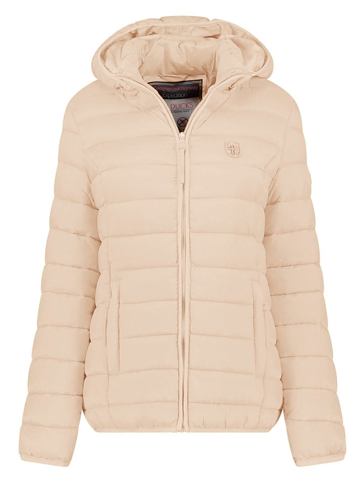 

Стеганая куртка Geographical Norway Steppjacke, бежевый