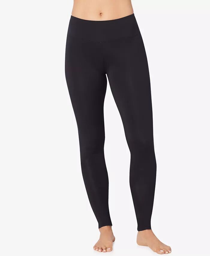 

Леггинсы с высокой талией из мягкой одежды Cuddl Duds, черный