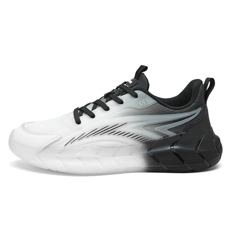 

Низкие повседневные туфли мужские AOKANG, Black And White[Standard Sports Shoe Size]