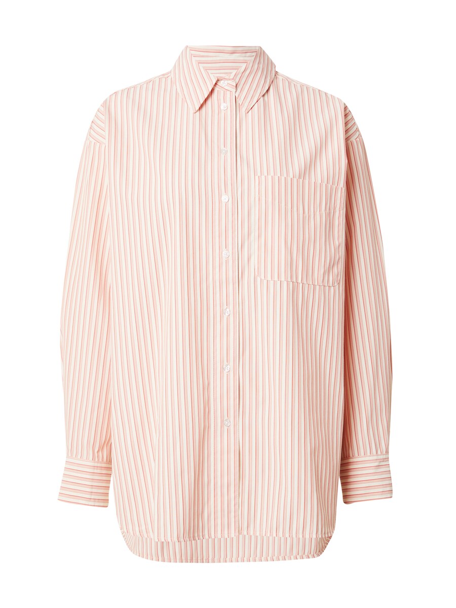

Блузка TOPSHOP, цвет Pastel red/Light red