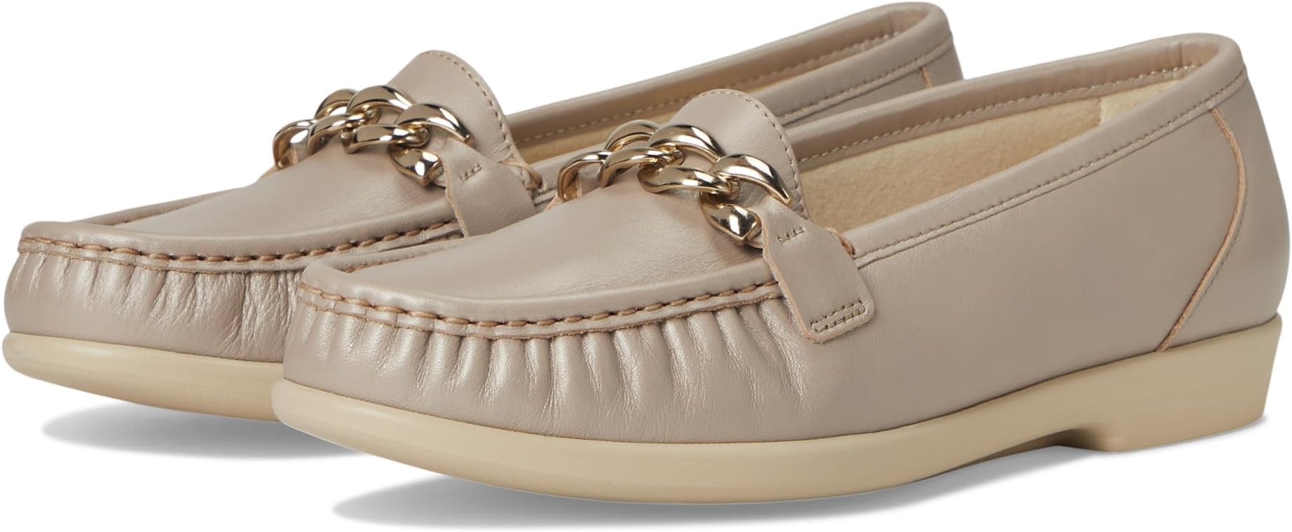 Лоферы SAS Metro Link Comfort Loafer, цвет Champagne