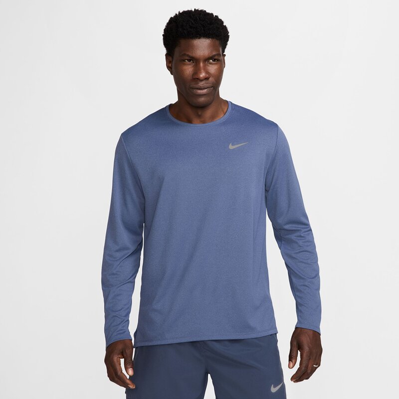 

Sweatshirt m nk df uv miler top ls Nike, мультиколор