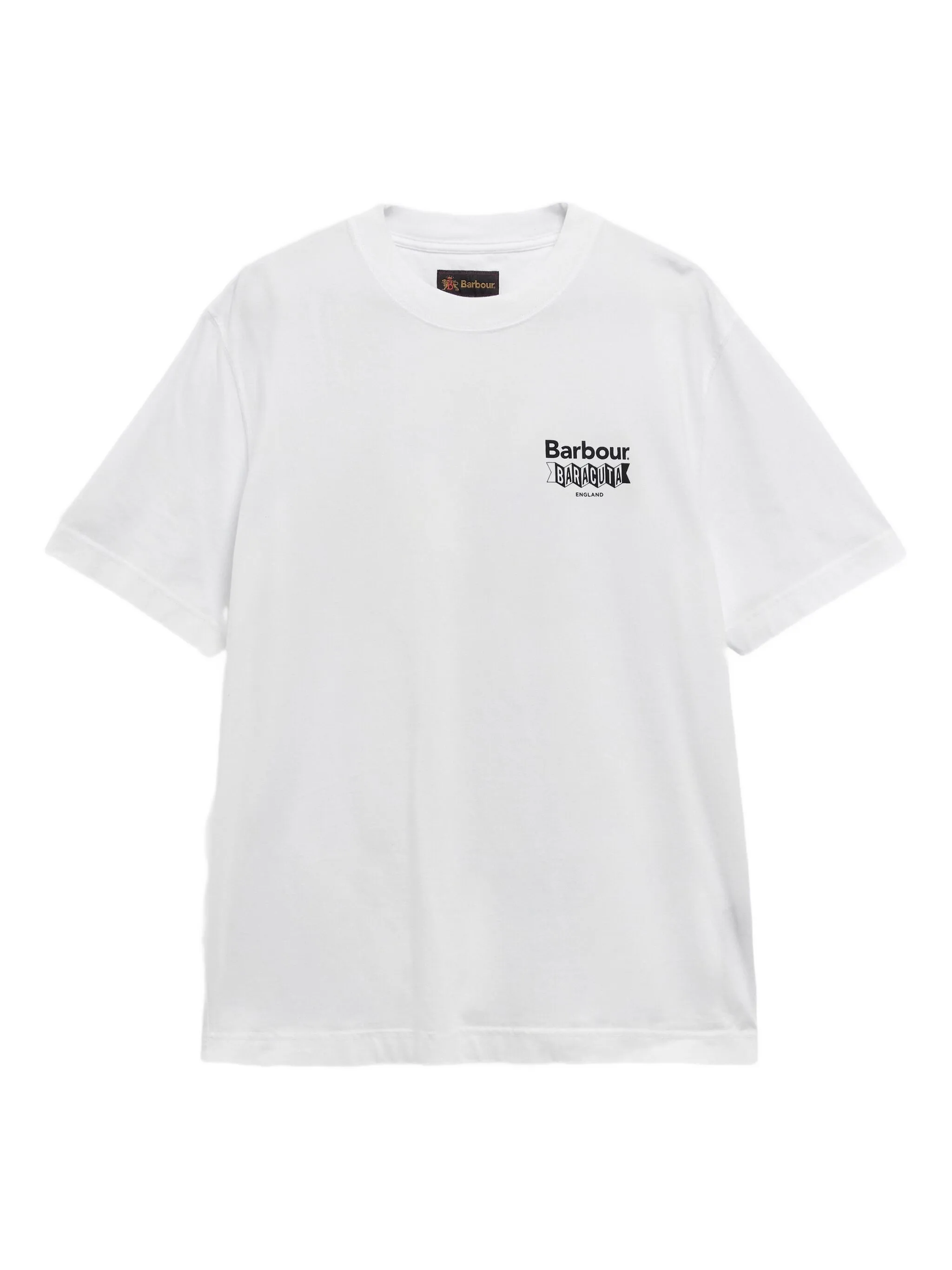 

Футболка с логотипом Barbour, белый