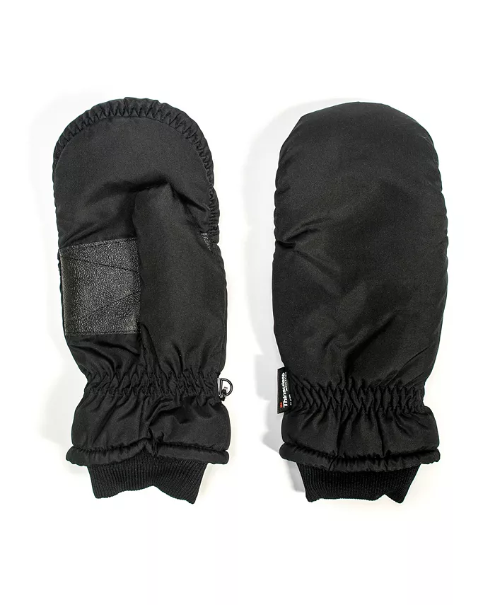 

Мужские водонепроницаемые флисовые варежки-трансформеры, черные, XLarge Muk Luks