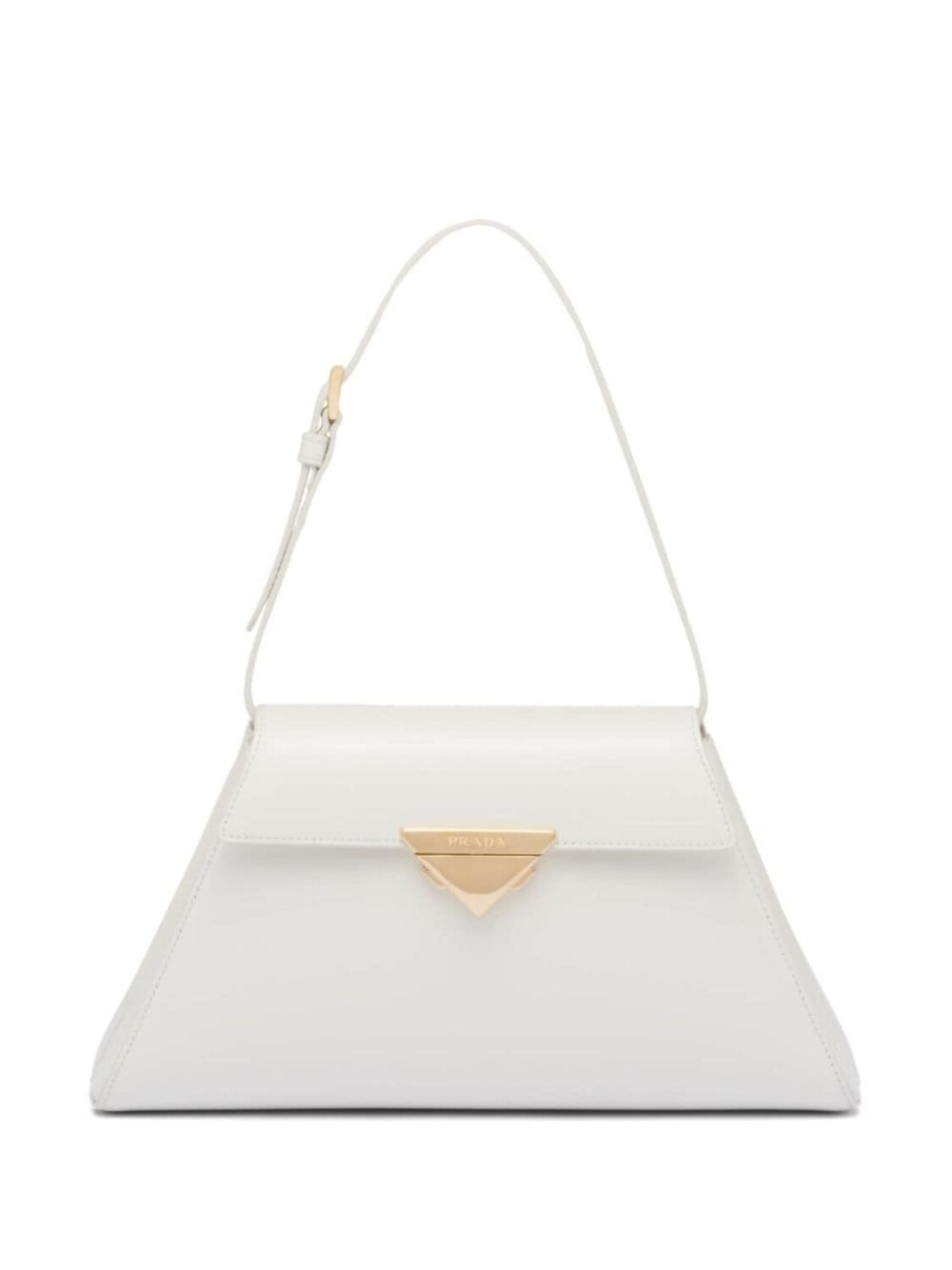 

Сумка Prada с логотипом, белый