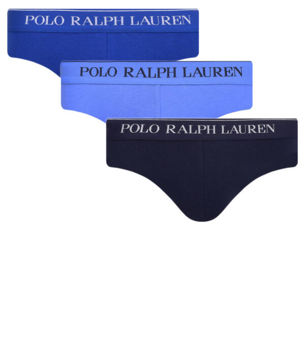 

Трусы мужские Polo Ralph Lauren брифы 3 шт, синий