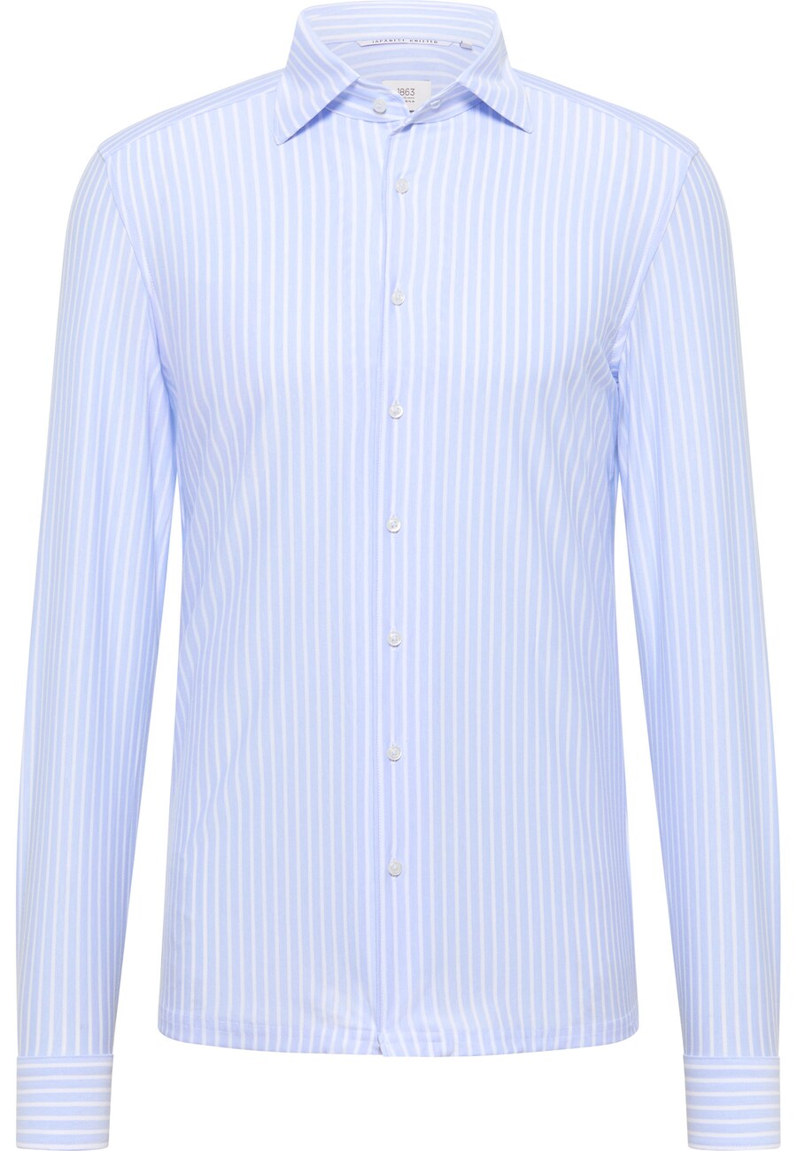 

Рубашка делового кроя Slim Fit ETERNA, светло-голубой