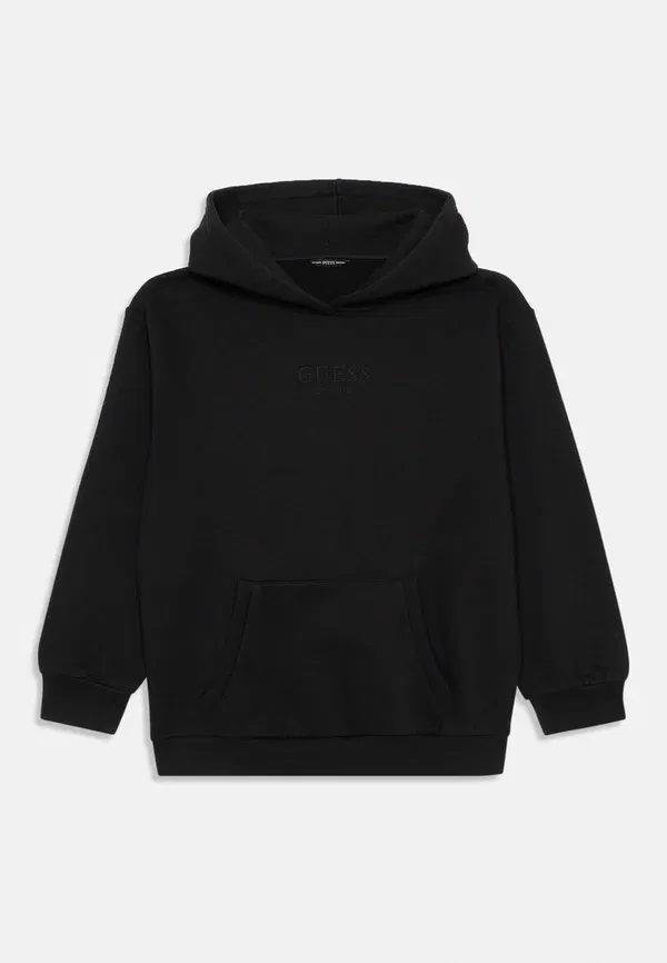 Толстовка с капюшоном Junior core oversize hooded active hoodie Guess, черный