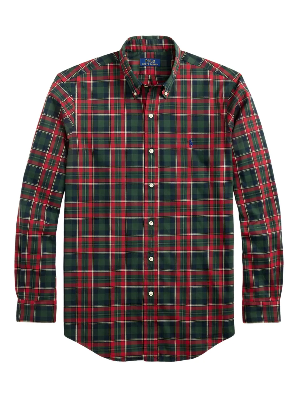 

Клетчатая рубашка с длинными рукавами POLO RALPH LAUREN, красный