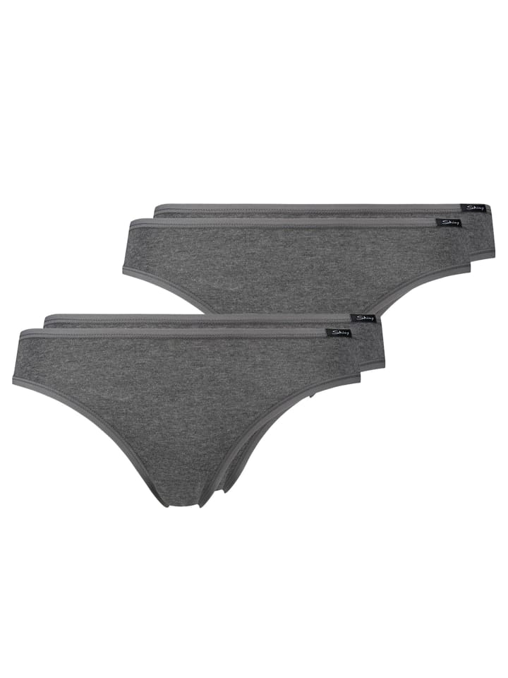 

Трусы Skiny Slip 4er Pack, серый