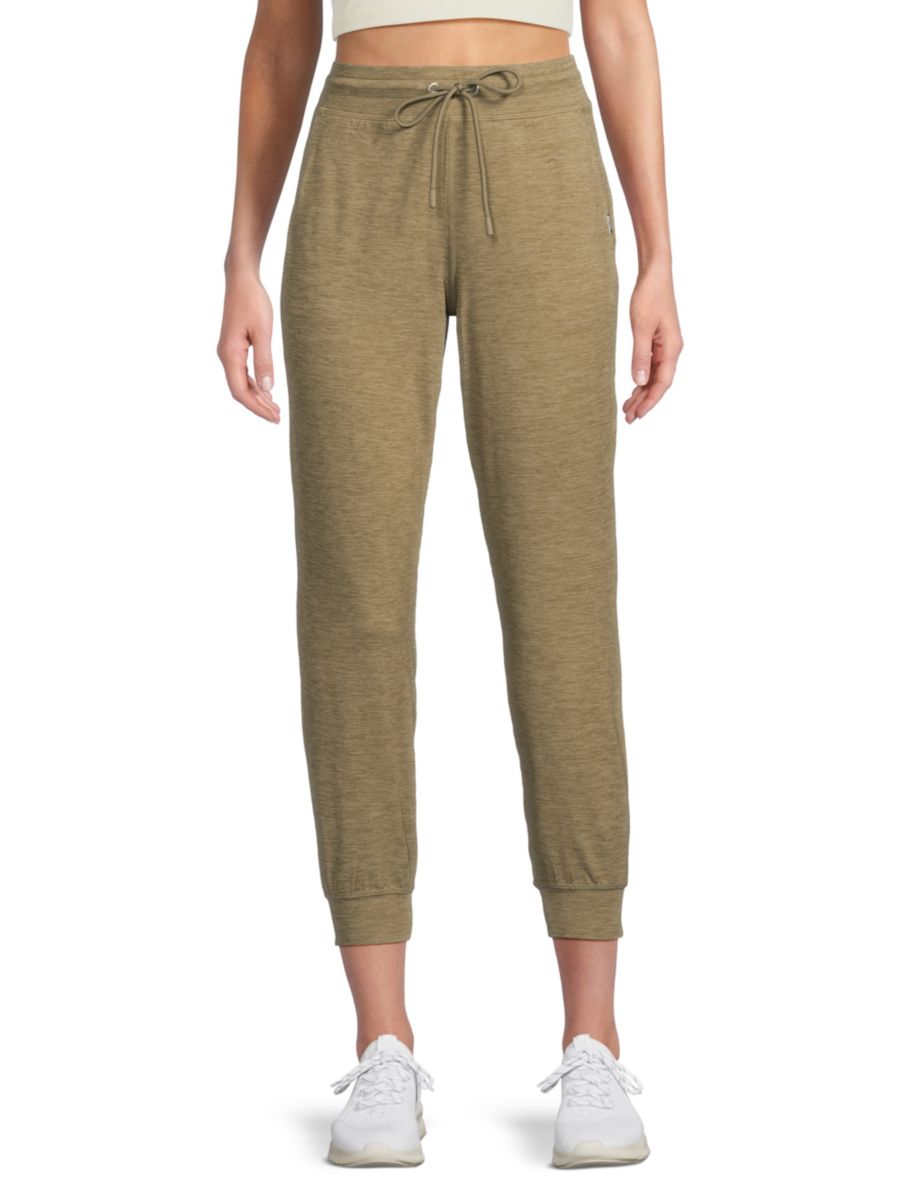 

Облегающие брюки-джоггеры с высокой талией DKNY, цвет Utility Green
