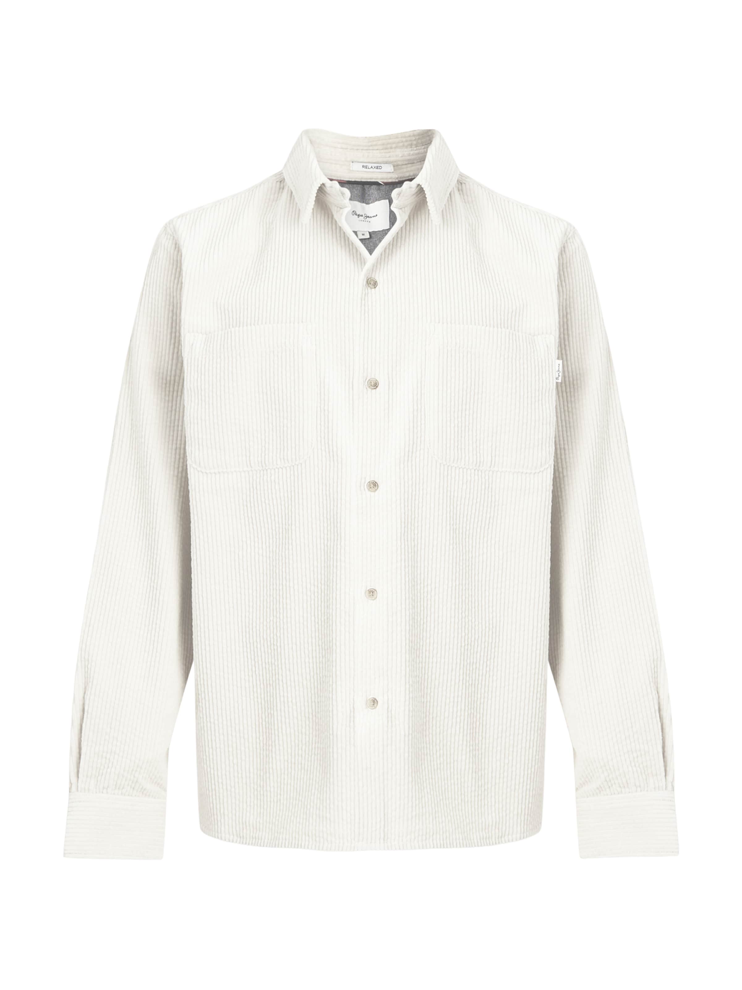 

Pepe Jeans Рубашка на пуговицах 'PALMER' Regular fit в цвете Natural White