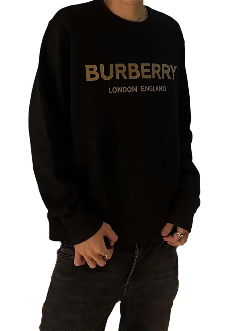 Толстовка мужская Burberry 81124121, хлопковая, черный — фото 2