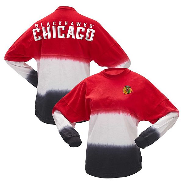 

Женская футболка с длинным рукавом Chicago Blackhawks ombre в красно-черном цвете от Fanatics Unbranded, Черный, Женская футболка с длинным рукавом Chicago Blackhawks ombre в красно-черном цвете от Fanatics Unbranded