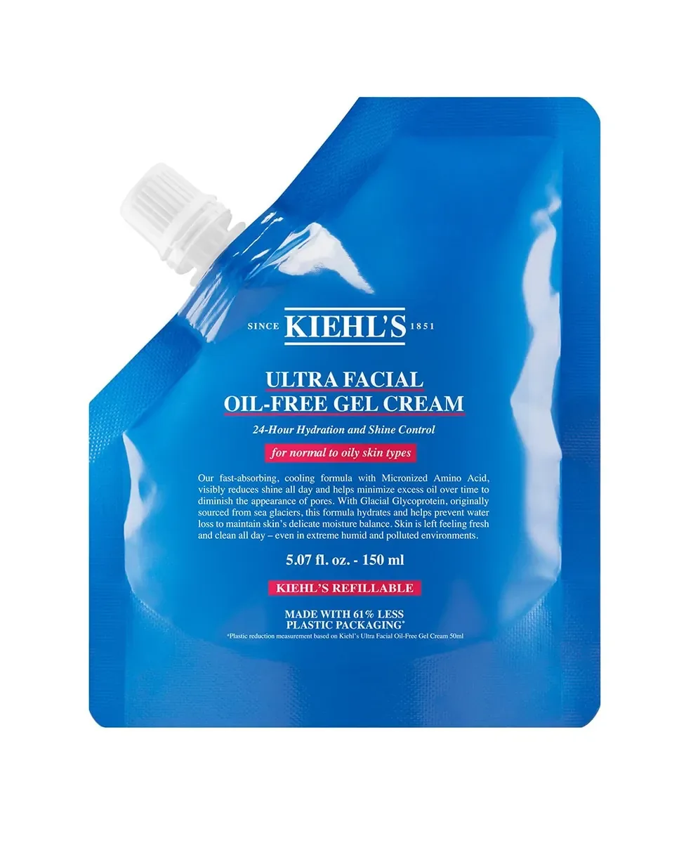 Крем для лица Kiehl's — Увлажняющий гель для лица Ultra Facial без масла, сменный пакет, 150 мл