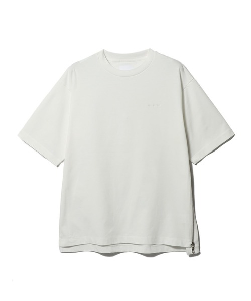 

Футболка с коротким рукавом и боковой молнией Onegravity, белый