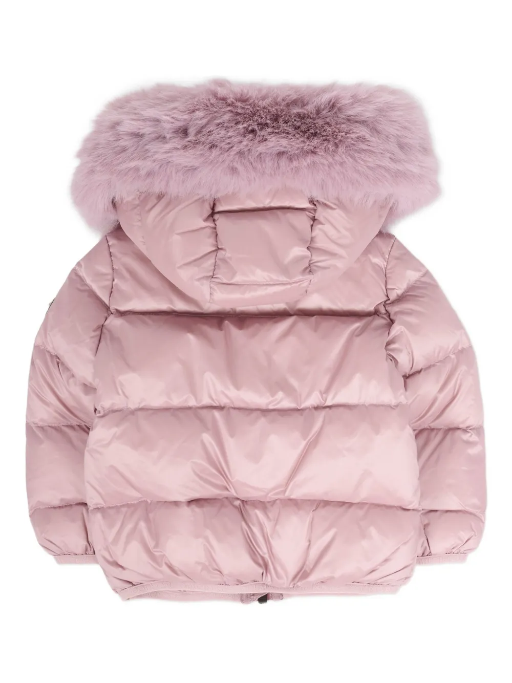 Стеганая куртка с меховой отделкой Colmar Kids, розовый — фото 2