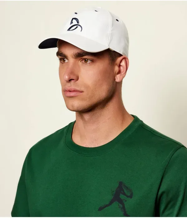 Футболка Lacoste x Новак Джокович regular fit Lacoste, бутылочно-зеленый — фото 4