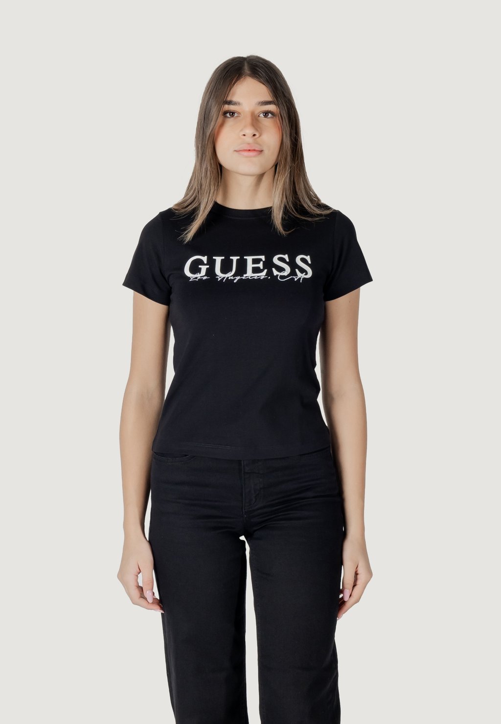 

Футболка с принтом KAMELI Guess, черный