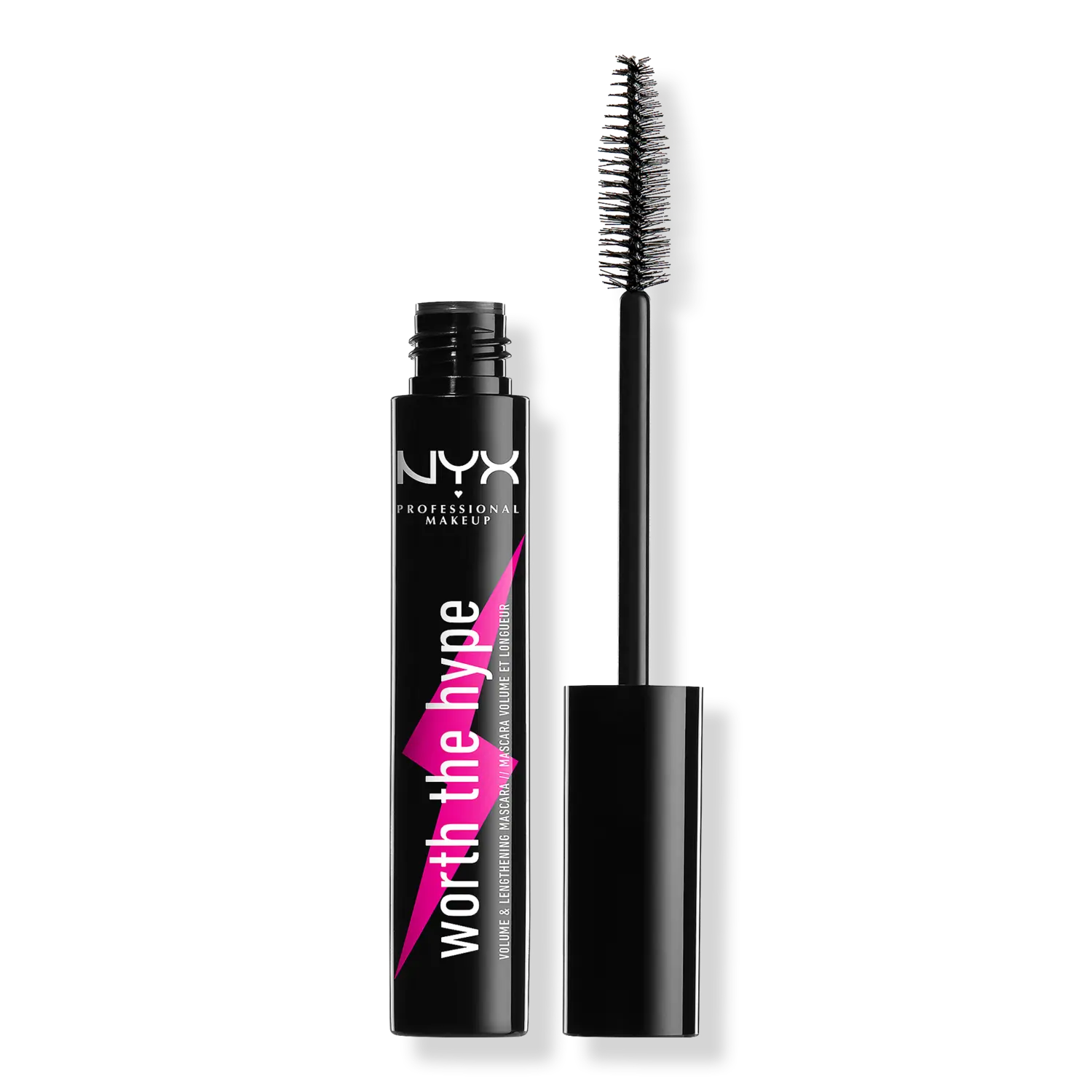 

Оправдывает все ожидания! Объемная и удлиняющая черная тушь для ресниц. NYX Professional Makeup