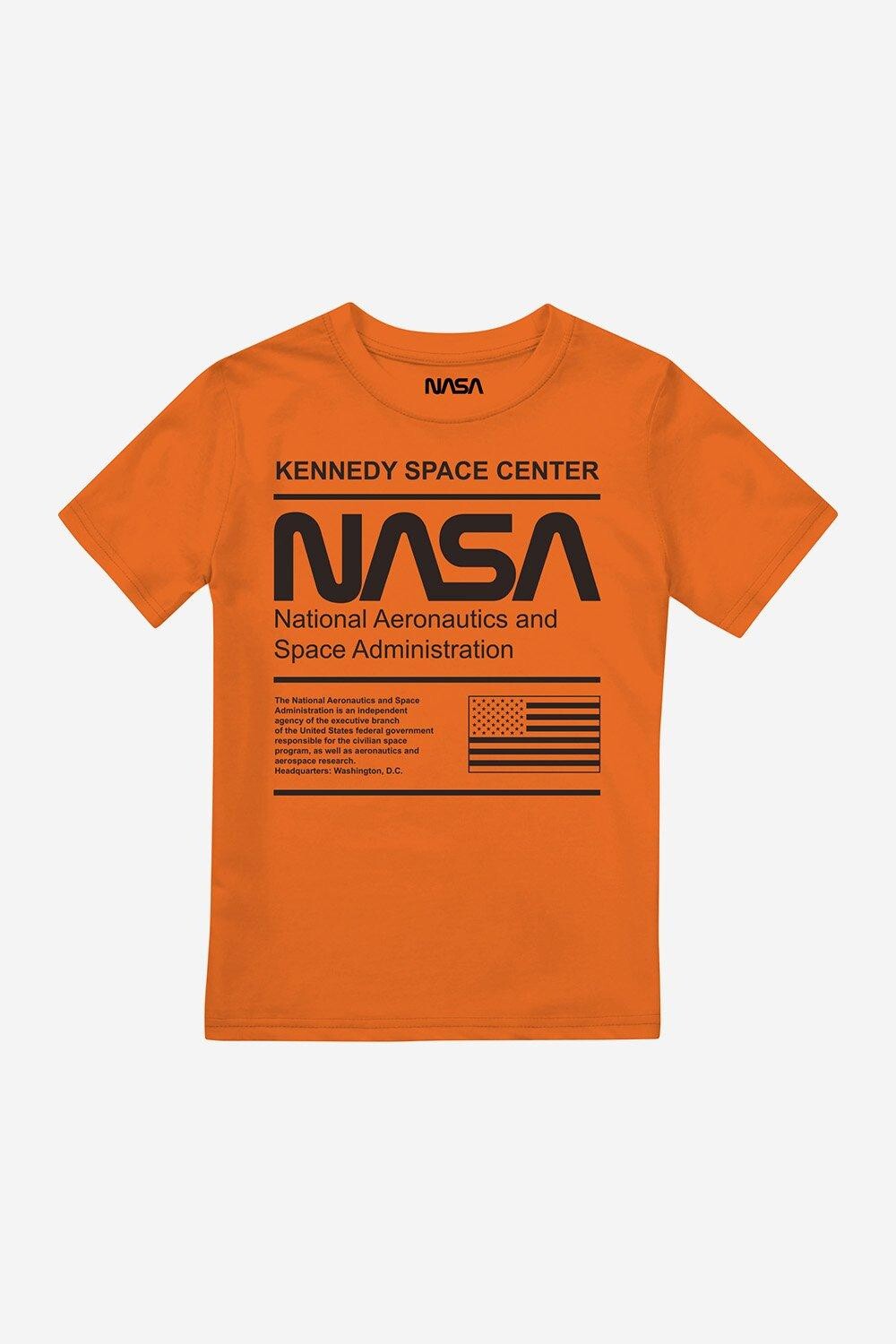 

Футболка Mono Kennedy для мальчиков NASA, оранжевый