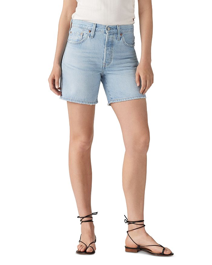 

501 джинсовые шорты средней длины в Ojai Luxor Last Short Levi's, синий