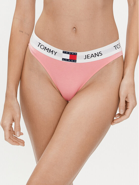 

Верхний бюстгальтер Tommy Jeans, розовый