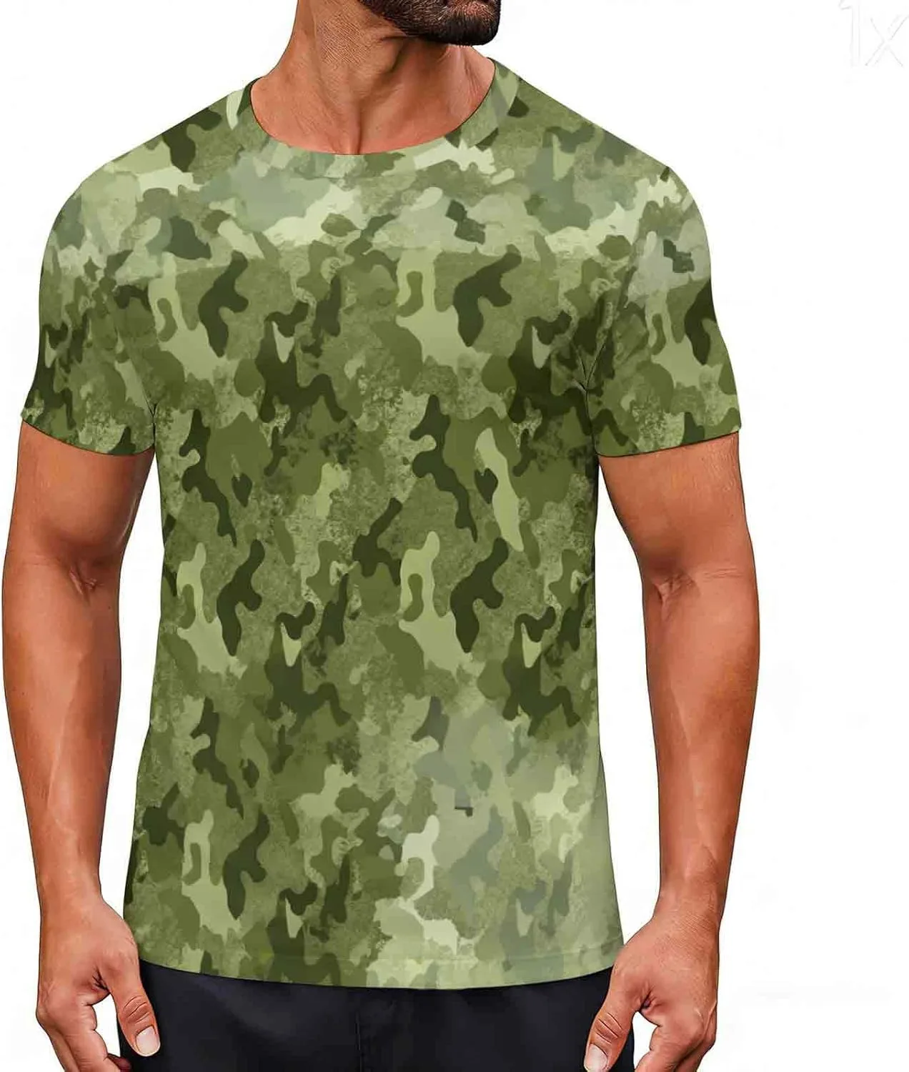 

Футболка мужская Camouflage с коротким рукавом Cambkatl