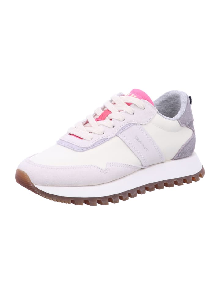 

Низкие кроссовки GANT Footwear CAFFAY, цвет white/gray/fuchsia