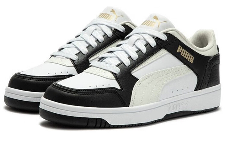 Обувь для скейтбординга Puma REBOUND унисекс, Черно-белый — фото 3