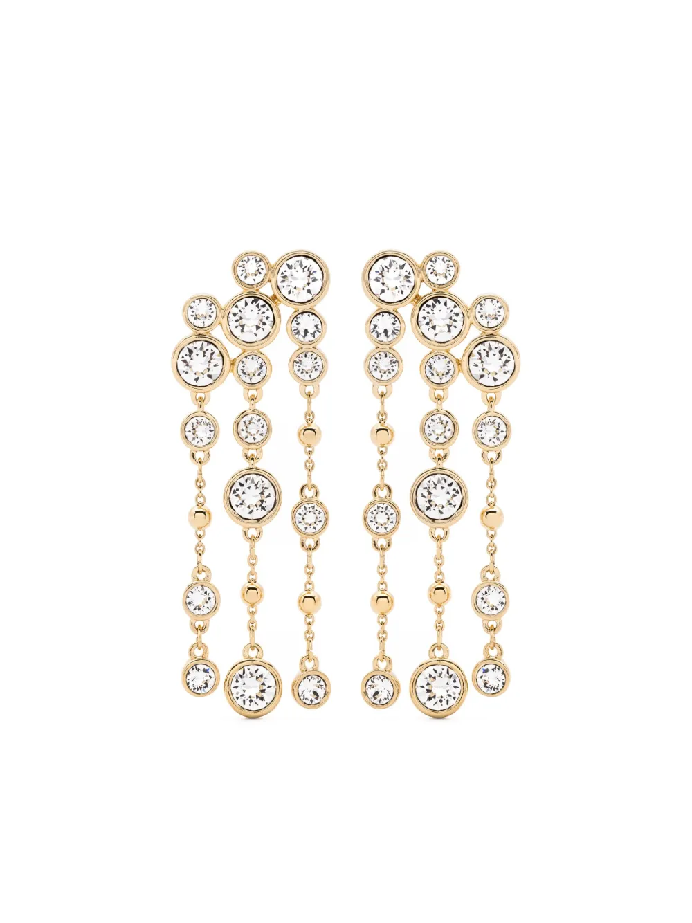 

Серьги-подвески Imber Swarovski, золотой
