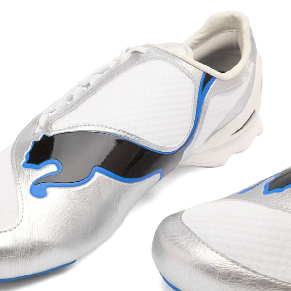 Металлические кроссовки V125 Puma, белый & серебро — фото 4