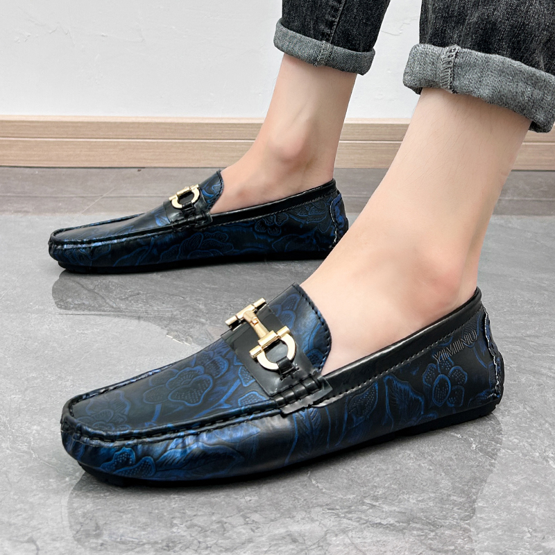 Eminu Мужские повседневные кроссовки Low Top сине-красные, цвет Blue Red — фото 3