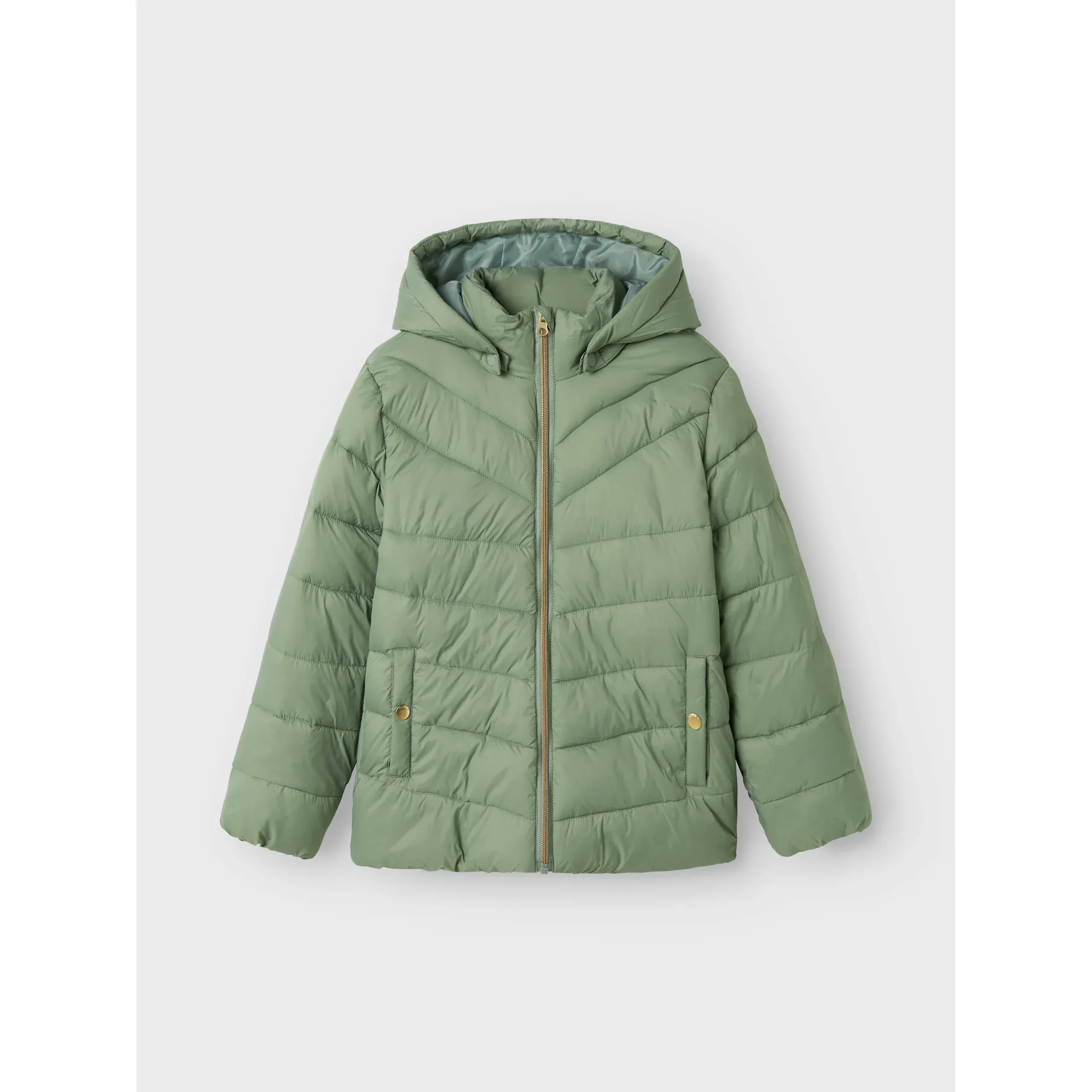 

Название Стеганая куртка It «NKFMONAY JACKET PB», с капюшоном, декоративные, светоотражающие детали Name It, цвет L.Pad