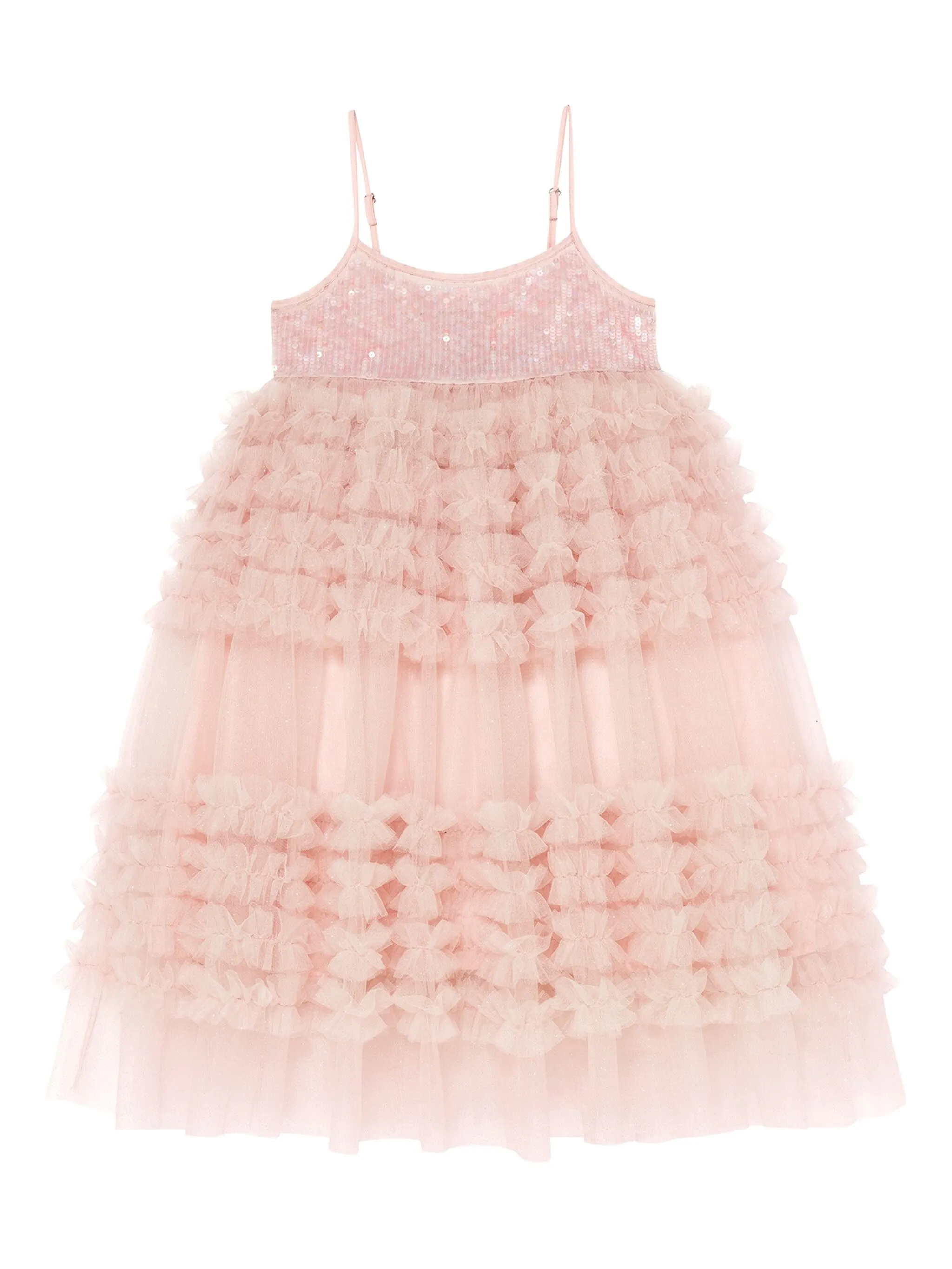 

Платье Diamond Dust с пайетками и оборками Tutu Du Monde, розовый