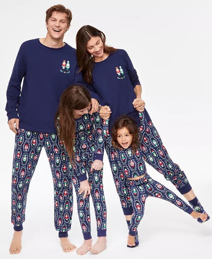 

Пижамный комплект в тон «Щелкунчик» Family Pajamas, синий