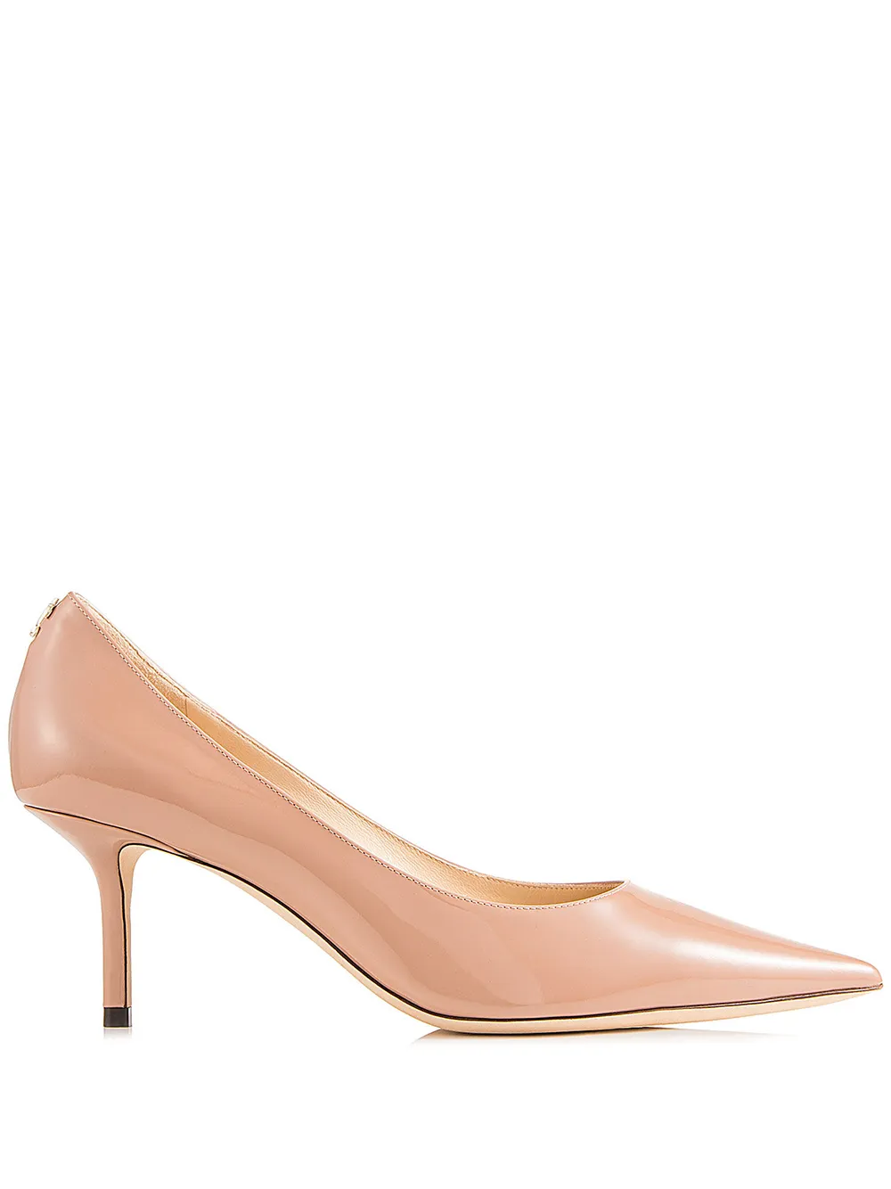 Туфли-лодочки Love 65 с заостренным носком JIMMY CHOO, розовый