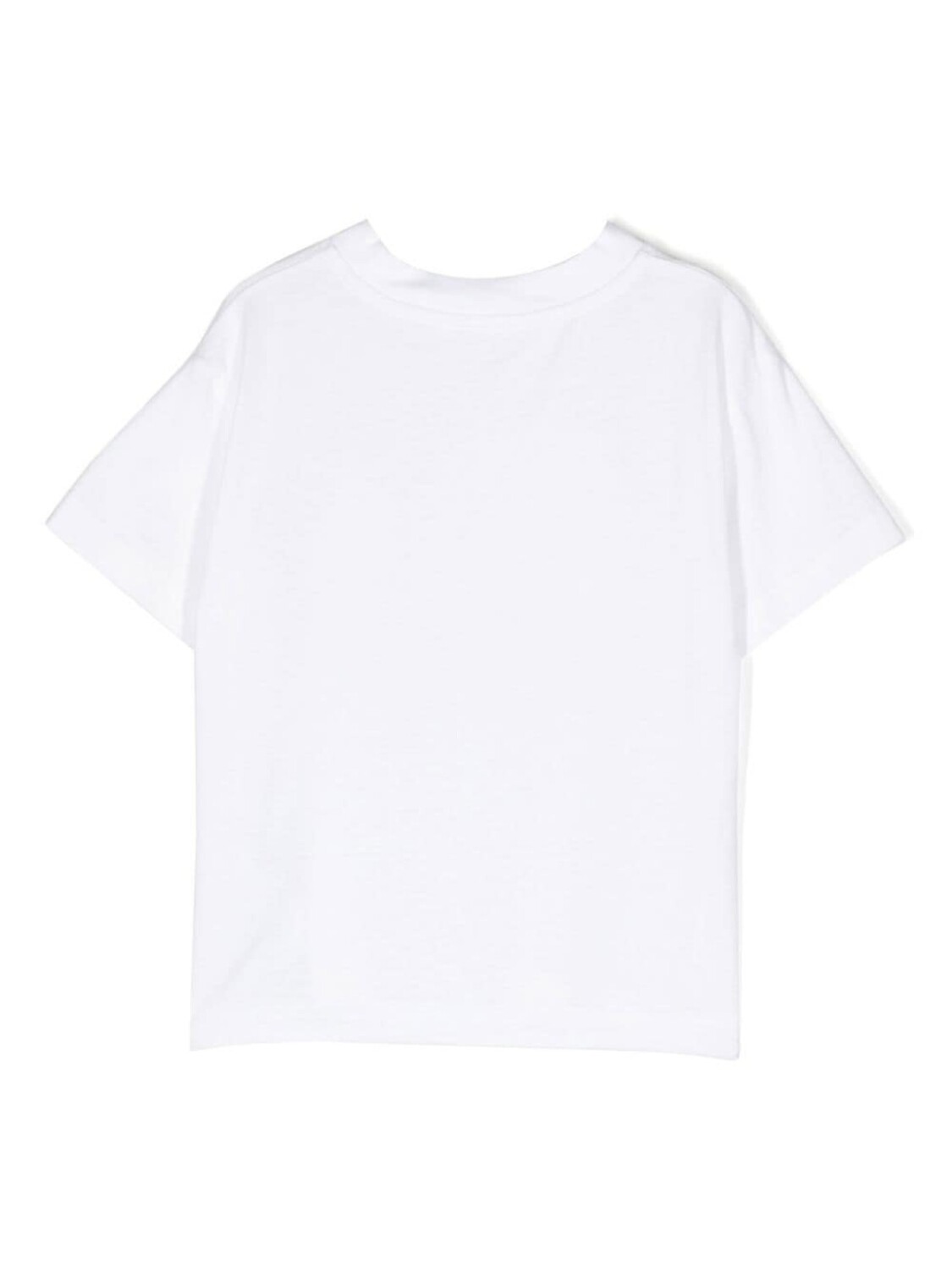 Palm Angels Kids футболка Broken Bear из органического хлопка, белый — фото 2