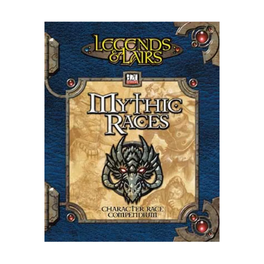 

Mythic Races, Legends & Lairs (d20), твердый переплет