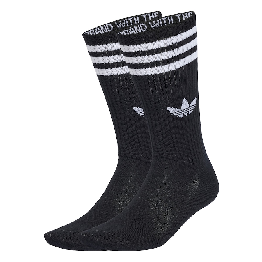 

Носки ADIDAS ORIGINALS 3-Stripes High Crew 3 Pairs, черный