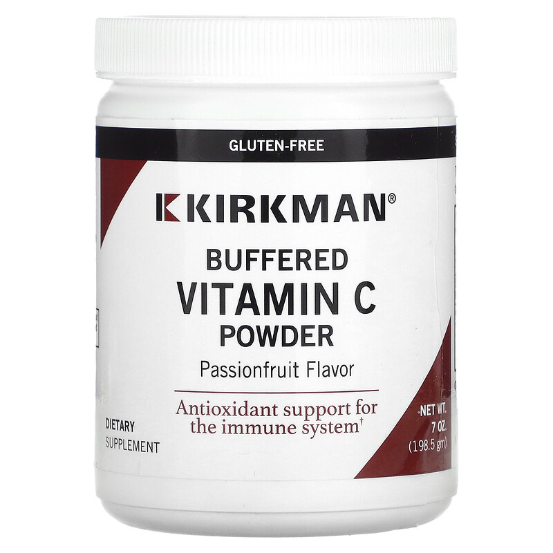 

Kirkman Labs, Буферизованный порошок с витамином C, маракуйя, 198,5 г (7 унций)