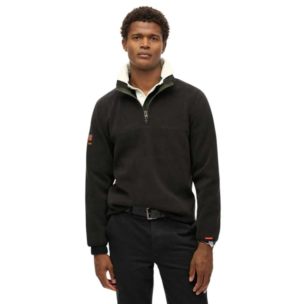 

Толстовка Superdry Active half zip, черный