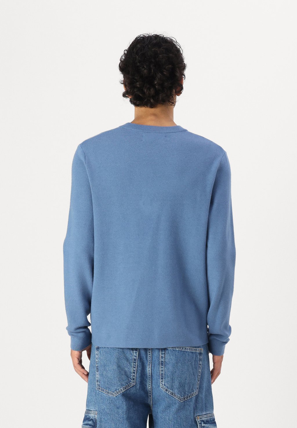 

Джемпер GUNAN CREW NECK Samsøe Samsøe, синий