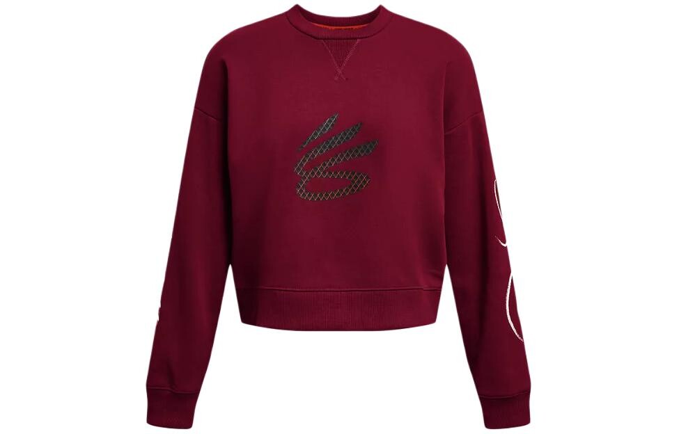 

Совместная с Брюсом Ли модельная толстовка женская красная Under Armour