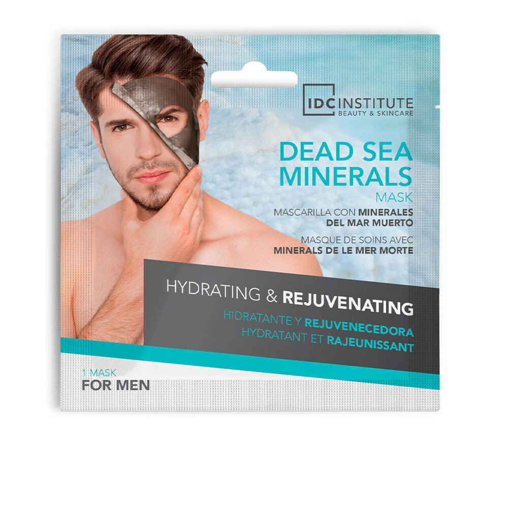 

Маска для лица Dead sea minerals hydrating & rejuvenating mask for men Idc institute, 22 г